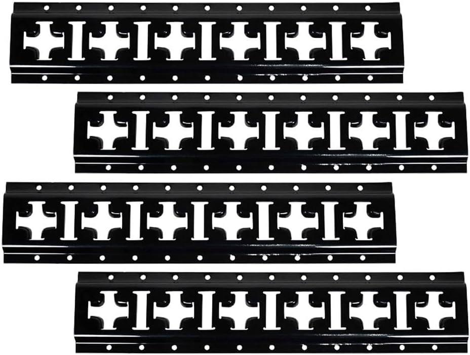Mytee Products 4 Pack 2 ft X Track Tie Down Rail, ETrack Rail with Horizontal & Vertical Slots, Black Powder Coated Finish 12 Gauge Steel - Allows E-Track Straps in Horizontal or Vertical Alignment