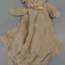 Pro Goleem Dog Security Blanket Brown Soft Puppy Lovey for Boys and Girls Unisex Lovie Baby Gifts for Toddler and Infant Snuggle Toy Stuffed Animal 16 Inch