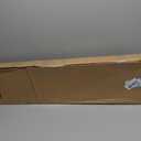 Ruedamann 3.3 Ft Threshold Transition Strip, 1 1/5"~1 2/5" Rise Rubber Threshold Ramp, Overlap Edge Reducer, Doorway Edge Trim and Mats for Laminate Doorway, Carpet, Floor, Tile