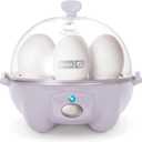 DASH Rapid Egg Cooker: 7 Egg Capacity Electric Egg Cooker for Hard Boiled Eggs, Poached Eggs, Scrambled Eggs, or Omelets with Auto Shut Off Feature - Lavender