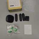 Door Chime, METAK Wireless Door Open Contact Sensor Alarm with 500 FT Range, 58 Chimes and 5 Volume Levels for Business/Store/Home/Office When Entering, 3 Transmitter + 1 Plug-in Receiver (Black)