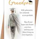 2 x Grandson Graduation Card, 8×5.3 inches