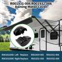 2 Pack RV Awning Motor & Idler Cover Kit R001931006 R001932006 Compatible with Carefree of Colorado Altitude/Compass TAJVAP 46JVAP, R001931-006 R001932-006 Awning End Cover Include L & R Side - Black