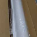 MIXL- Wanlut Wood Finish Tripod Floor Lamp,Cylinder Shade Tall Standing Lamp,Rustic Living Room Floor Lamp,Vintage Style Standing Light for Bedroom Office