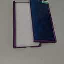 for Samsung Galaxy Z Fold 7 Case with Stand, Front Privacy Screen Protector, Hinge Protection, Slim Rugged Hard Shockproof Cover, Full Body Protective Phone Case for Samsung Fold 7 2025, Purple