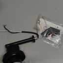 BUTHY Black Wall Sconce Light: Modern Wall Sconces Indoor, LED Wall Light Fixtures with E26 Base and Clear Glass Shade, Sconces Wall Lighting for Hallway, Bedroom, Living Room, and Mirror