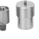 4Pcs Snap Fasteners Button Die, Stainless Steel Snap Button Die Set, Sliver Rivet Press Dies, Easy Use Dies Hand Snaps for 831 12mm, 15mm, 21.5mm Specifications Buttons