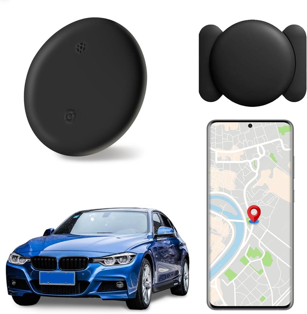 Mini Hidden GPS Tracker for Vehicles  Magnetic Waterproof RealTime Locator  AppleFindMy Compatible, No Monthly Fee, Long Battery Life  Cars, Pets, Kids, Assets