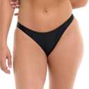 Body Glove Women's Standard Basic Solid Fuller Coverage Bikini Bottom Swimsuit