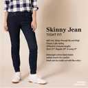 Amazon Essentials Women's Mid-Rise Stretchy Skinny Jeans, 12