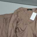 Trendy Queen Women's 2 Piece Matching Lounge Set Boat Neck Slim Fitted Top Wide Leg Pants Casual Tracksuits (S, Rose Taupe)