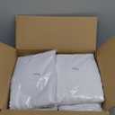 6 Panels White Ceiling Drapes for Wedding 5ftx20ft Sheer Drapery Chiffon Fabric Arch Draping Curtains for Party Ceremony Birthday Baby Shower Reception Stage Ceiling Decorations