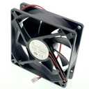 New Cooling Fan for TONON TD9025XS, DC 12V 0.08A 9025 9CM Size:90x90x25mm 2-Pin 2-Wire Silent Cooling Fan.