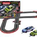 Carrera GO Electric Powered Slot Car Racing Kids Toy Race Track Set 1:43 Scale, NASCAR Watkins Glen Duel ASIN