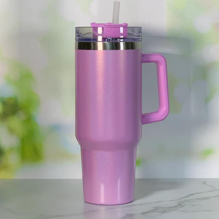 Vessel Stainless Steel Insulated Tumbler 40oz purple