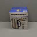 Hamilton Beach 1.7 Liter Temperature Control Electric Kettle, Water Boiler & Heater, Fast Boiling 1500 Watts, BPA Free, Cordless, Auto-Shutoff and Boil-Dry Protection, Stainless Steel (41020R) (1.8 Quarts)