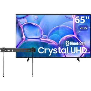 Samsung 65" Class Crystal UHD U7900F (2025) 4K Smart TV HDR 10+ Motion Xcelerator Bluetooth Bixby, Alexa, Google Assistant with Wall Mount