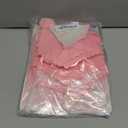 1/2 Birthday Girl Half Birthday Decorations Pink Bow It's My 1/2 Birth Banner Glitter Cake Topper Ribbon Bow Wood Bead High Chair Banner & Cone Hat 6 Months birthday Decorations Party Supplies (Pink)