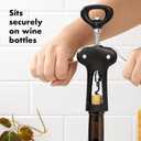 OXO Good Grips Winged Corkscrew and Bottle Opener, Black