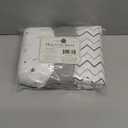 American Baby Company 3 Pack 100% Natural Cotton Fitted Mini Crib Sheets 38" x 24" - Soft & Breathable Small Nesting Portable Sheets, Fits Pack N Play Mattresses, Gray Star/Zigzag, for Boys & Girls