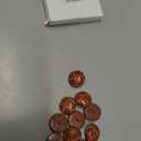 Knitgrip 12 Pcs Light Brown 20 mm Genuine Leather Cover Buttons Football Buttons with Shank Sew for Clothes Dress Coats Jackets Sweaters Blazers Jeans Handicrafts Fall Sewing Accessories