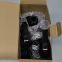 Glass Spray Bottle, Amber Glass Spray Bottle Set & Accessories Refillable for Plants Window Cleaners Aromatherapy Facial Hydration Watering Flowers Hair Care (2 Pack/16 oz) (Amber)