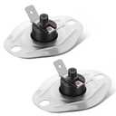 Enhon Furnace Flame Rollout Limit Switch Compatible with Carrier Bryant Payne Furnaces, Compatible with HH18HA452 L250, Furnace Replacement Limit Switches (2 Pack)