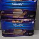 Always Discreet Boutique Incontinence and Postpartum Underwear for Women, Maximum Protection, Large, Rosy, 44 Count (2 Packs of 22)