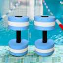 Timoo Aquatic Dumbells Set of 2 Water Dumbells Pool Resistance Water Weight Water Aerobics High-Density EVA-Foam Pool Fitness