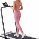 Walking Pad Treadmill for Home, Lightweight Walk Machine with Remote Control and LED Display, Portable Treadmill Under Desk for Walking, Jogging, Running