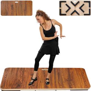 ODOXIA Tap Board for Tap Dancing | Portable Dance Floor for Any Surface | Cushioned Tap Dance Floor | Tap Dance Floor Mat | Dance Practice Floor Home & Studio | Practice Dance Floor