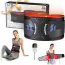 LTW Upgraded Red Light Therapy Belt, 290 LEDs Infrared Red Light Therapy for Body, 660nm & 850nm Near Infrared Wrap with Vibration for Back Pain Relief, Waist, Belly, Shoulder