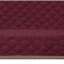 CHHKON Sofa Cover 100% Waterproof Non-Slip Quilted Furniture Protector Sofa Slipcover for Children, Pets for Leather Couch (Burgundy, 68")