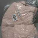 Levtex Home Cross Stitch Reversible Full/Queen Quilt Set (88x92in) with 2 Pillow Shams (26x20in) - Stitch Texture - Blush - Cotton Full/Queen Size Quilt Bedding Set - Lightweight, Soft, Pre-Washed