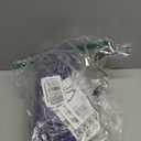 Wrap Around Dust Ruffle Bed Skirt - Purple - for Full Size Beds with 18 Inch Drop - Easy Fit Elastic Strap - Adjustable Pleated Bedskirt w/Brushed Fabric - Wrinkle Free - for Women, Men, Kids & Teens