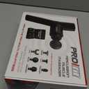 PROfit Percussion Muscle Massage Gun, Rechargeable Deep Tissue Full-Body Massager with Multiple Attachments