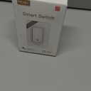 MOES WiFi Smart Light Switch No Neutral Wire, No Capacitor, No hub Required, 2nd Generation Single Live Wire Push Button, Tuya Smart Life App Remote Control Work with Alexa and Google Home, Minimum 7W