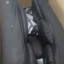 FDW Office Chair Computer High Back Adjustable Ergonomic Desk Chair Executive PU Leather Swivel Task Chair with Armrests Lumbar Support (Dark Black)