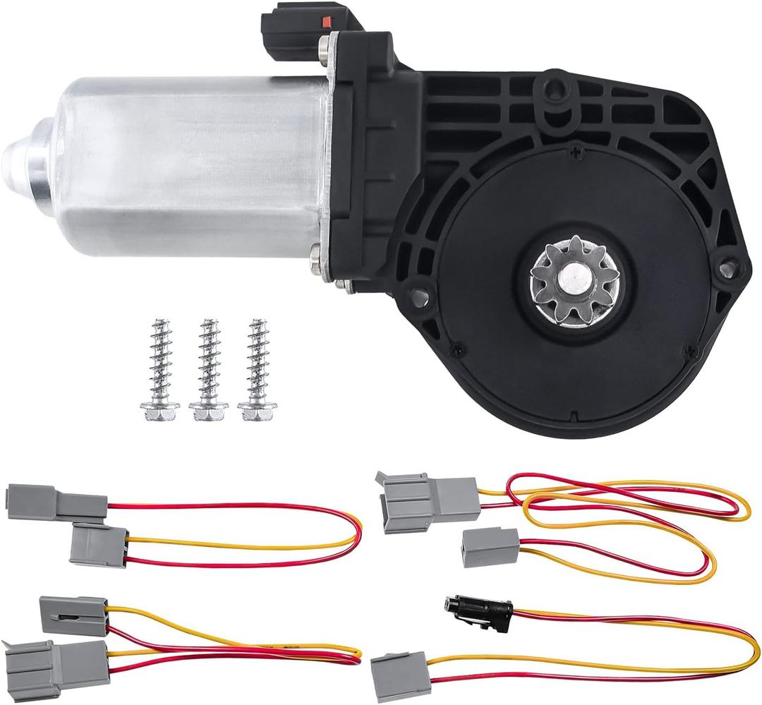Power Window Motor Compatible with Ford E/F-150 250 350 1981-90,Aerostar 1986-89,Bronco 1981-92/II 1984-86,Galaxie 1965,Fairmont 1978-83,Country Squire 1987-89,Custom 1964-72,Replace # 742-251