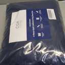 Split California King Bed Sheet Set - 5 Piece Split Cal King Size Sheets - Ultra-Soft, Breathable & Cooling - Comfy, Wrinkle & Fade Resistant - Fits 8" to 16" Inch Mattress w/ Deep Pockets - Navy Blue
