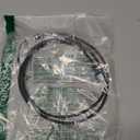 90 Degree USB A to USB C Cable 4 FT, 60W Flat Type C Fast Charging Cable, Right Angled Nylon Braided Charger Gaming Slim Cord for Laptop Tablet,Note 20 10, Pixel 8, Nintendo, Steam