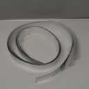 Mirror Acrylic Trim Roll, Peel and Stick Self Adhesive Wall Molding Strips – 5 Rolls x 4 FT (Total 20 FT), 1.6 Inch Wide Flexible Mirror Tape for Wall Paneling (Silver Mirror, 4 FT x 1.6 in)