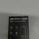 Amber Night Light, LOHAS Night Lights Plug into Wall[4 Pack], 2000K LED Night Light, Dusk to Dawn Sensor, Adjustable Brightness, Automatic Low Blue Nightlight for Kid, Bathroom, Hallway