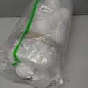 KI Store White Christmas Ball Ornaments, 20pcs 3.15-Inch, for Xmas Trees and Holiday Decor - Hooks Included