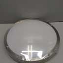 LED Flush Mount Ceiling Light - 16 Inch, 3000/4000/5000K Adjustable, 25W (200W Equivalent), 2300LM, Dimmable Light Fixture for Bedroom, Kitchen, Bathroom, Energy Star, ETL