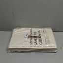 StorageWorks Fabric Storage Bins with Lid, Decorative Storage Boxes for Shelves, Stackable Closet Organizer Basket with Handles, Large, Ivory White, 2-Pack