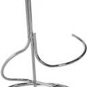 Eorbow 4 Packs Single Wine Rack Countertop, Silver Metal Small Wine Holder, Floating Wine Bottle Holder for Wine Bottle Storage, Cabinet, Pantry, Unique Tabletop Wine Rack as Gifts for Wine Lovers