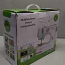 Sewing Machine for Beginners with 12 Built-in Stitches, 6 Included Feet, Portable Sewing Machine with Foot Pedal, High-Low Speeds