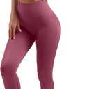 Womens Yoga Outfits 2 piece Set Workout Tracksuits Sports Bra High Waist Legging Active Wear Athletic Clothing Set (Small, 1917 Living Coral)