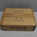 PlastCare USA White Disposable Tray Liners, Sanitary Covers for Size B Dental, Surgical, Medical Tray, Tattoo Table Station, Aesthetician Supplies, Single Use Paper Sheets 8.5" x 12.25", 1000 Pack